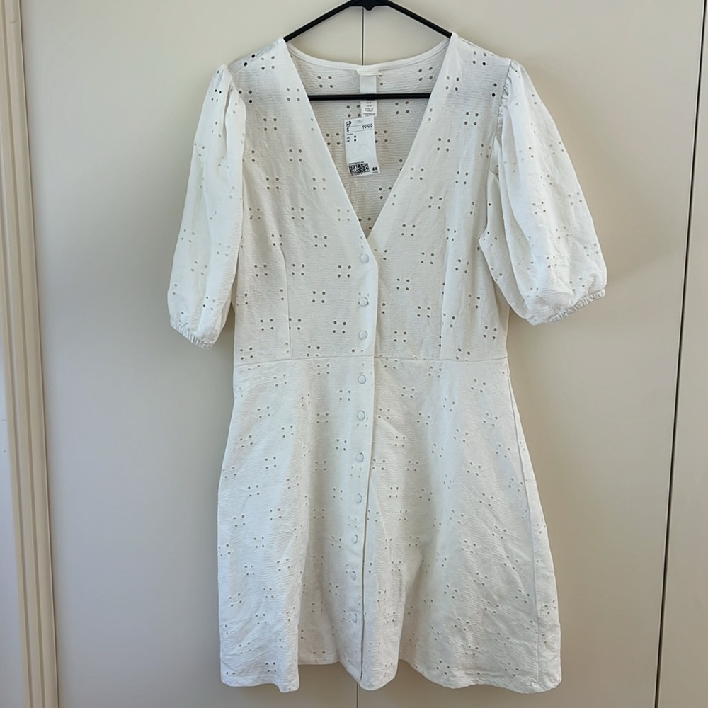 Mix & Match 2 for $35: NWT H&M White Dress